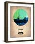 Vienna Air Balloon-NaxArt-Framed Art Print