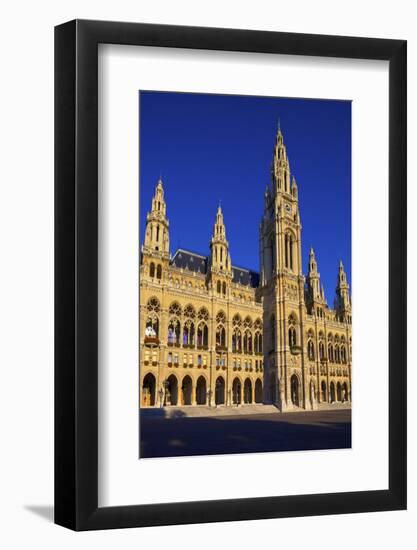 Vienna City Hall, Vienna, Austria, Europe-Neil Farrin-Framed Photographic Print