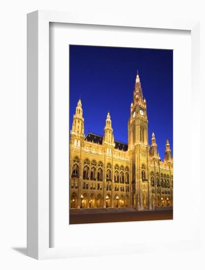 Vienna City Hall, Vienna, Austria-Neil Farrin-Framed Photographic Print