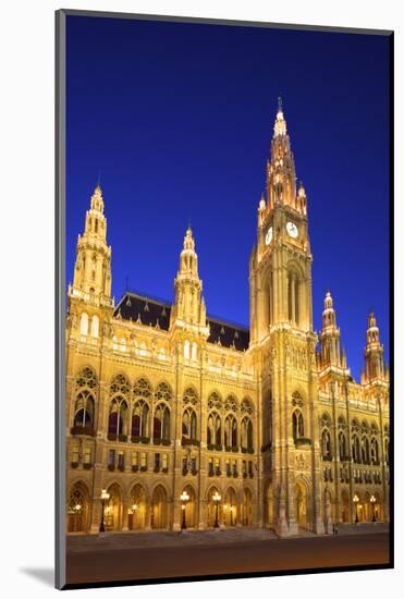 Vienna City Hall, Vienna, Austria-Neil Farrin-Mounted Photographic Print