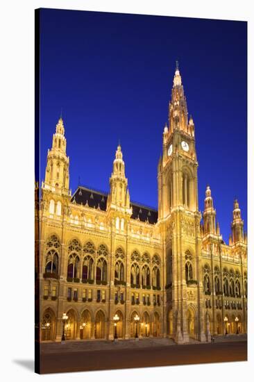 Vienna City Hall, Vienna, Austria-Neil Farrin-Stretched Canvas