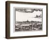 Vienna, Distant C1700-Carel Allard-Framed Art Print