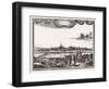 Vienna, Distant C1700-Carel Allard-Framed Art Print