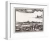 Vienna, Distant C1700-Carel Allard-Framed Art Print