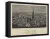 Vienna in 1873, Looking North-East-Henry William Brewer-Framed Stretched Canvas