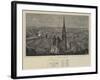 Vienna in 1873, Looking North-East-Henry William Brewer-Framed Giclee Print