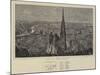 Vienna in 1873, Looking North-East-Henry William Brewer-Mounted Giclee Print