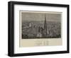 Vienna in 1873, Looking North-East-Henry William Brewer-Framed Giclee Print