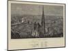 Vienna in 1873, Looking North-East-Henry William Brewer-Mounted Giclee Print