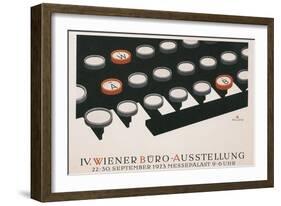 Vienna Office Exhibition-null-Framed Art Print