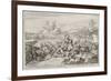 Vienna Print Cycle, the Emperor's Army Fighting with the Turks, 1683 (Engraving)-Romeyn De Hooghe-Framed Giclee Print