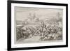 Vienna Print Cycle, the Emperor's Army Fighting with the Turks, 1683 (Engraving)-Romeyn De Hooghe-Framed Giclee Print