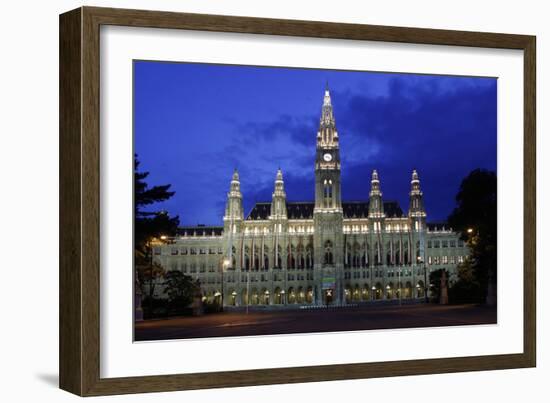 Vienna Rathaus-Chris Bliss-Framed Photographic Print