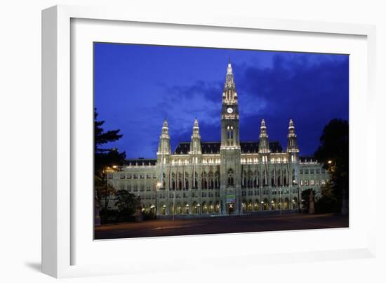 Vienna Rathaus-Chris Bliss-Framed Photographic Print