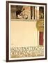 Vienna Secession, First Exhibition, Poster-Gustav Klimt-Framed Art Print