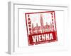 Vienna Stamp-radubalint-Framed Art Print