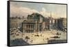 Vienna State Opera House, c.1869-Rudolph von Alt-Framed Stretched Canvas