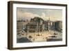 Vienna State Opera House, c.1869-Rudolph von Alt-Framed Giclee Print