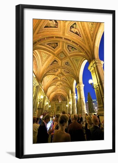 Vienna State Opera House, Vienna, Austria, Europe-Neil Farrin-Framed Photographic Print