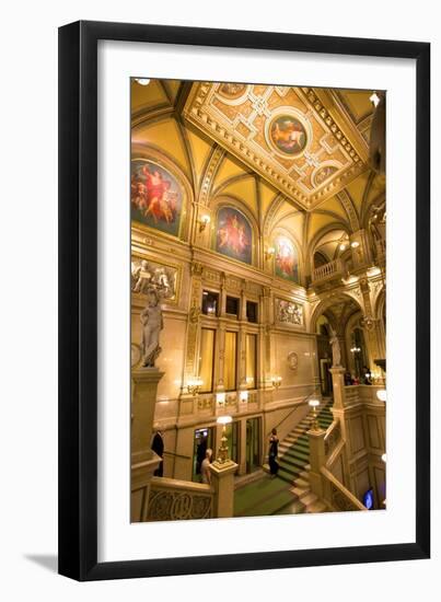 Vienna State Opera House, Vienna, Austria, Europe-Neil Farrin-Framed Photographic Print