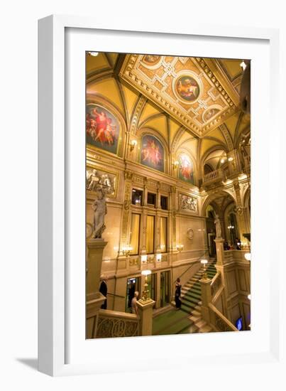 Vienna State Opera House, Vienna, Austria, Europe-Neil Farrin-Framed Photographic Print