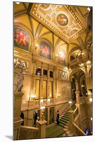Vienna State Opera House, Vienna, Austria, Europe-Neil Farrin-Mounted Photographic Print