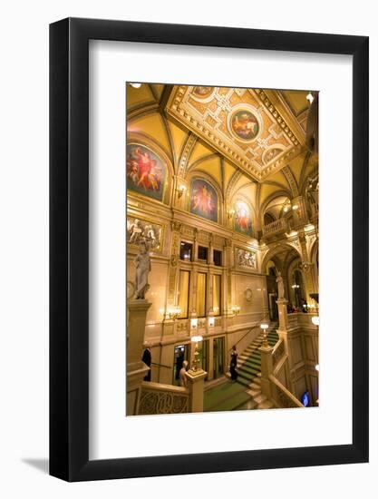 Vienna State Opera House, Vienna, Austria, Europe-Neil Farrin-Framed Photographic Print