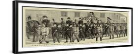 Vienna, the Funeral of General Uchatius, the Inventor of Steel-Bronze-null-Framed Giclee Print