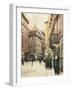 Vienna, the Jewish Quarter, 1905-Franz Poledne-Framed Giclee Print