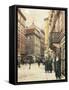 Vienna, the Jewish Quarter, 1905-Franz Poledne-Framed Stretched Canvas