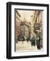 Vienna, the Jewish Quarter, 1905-Franz Poledne-Framed Giclee Print