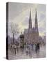 Vienna, Votivkirke, 1894-Ludwig Pendy-Stretched Canvas