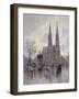 Vienna, Votivkirke, 1894-Ludwig Pendy-Framed Giclee Print