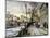 Vienna: Winter Scene, 1888-Johann Varone-Mounted Giclee Print