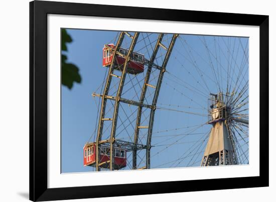 Viennese Big Dipper, Viennese Prater, 2nd District Leopoldstadt, Vienna, Austria-Rainer Mirau-Framed Photographic Print