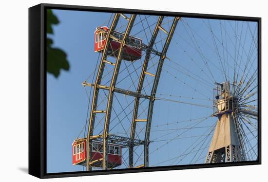 Viennese Big Dipper, Viennese Prater, 2nd District Leopoldstadt, Vienna, Austria-Rainer Mirau-Framed Stretched Canvas