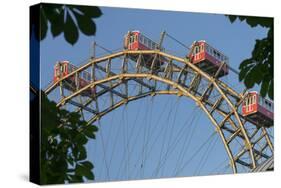 Viennese Big Dipper, Viennese Prater, 2nd District Leopoldstadt, Vienna, Austria-Rainer Mirau-Stretched Canvas