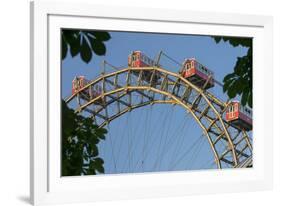 Viennese Big Dipper, Viennese Prater, 2nd District Leopoldstadt, Vienna, Austria-Rainer Mirau-Framed Photographic Print