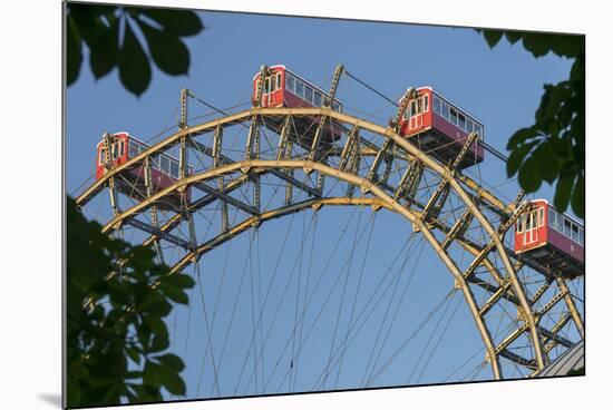 Viennese Big Dipper, Viennese Prater, 2nd District Leopoldstadt, Vienna, Austria-Rainer Mirau-Mounted Photographic Print