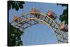 Viennese Big Dipper, Viennese Prater, 2nd District Leopoldstadt, Vienna, Austria-Rainer Mirau-Stretched Canvas