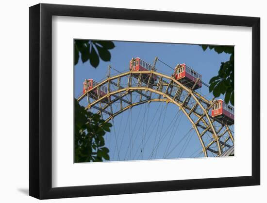 Viennese Big Dipper, Viennese Prater, 2nd District Leopoldstadt, Vienna, Austria-Rainer Mirau-Framed Photographic Print