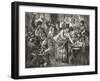 Viennese Coffee House Life-null-Framed Giclee Print