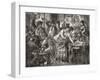 Viennese Coffee House Life-null-Framed Giclee Print