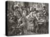 Viennese Coffee House Life-null-Stretched Canvas