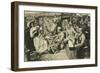 Viennese Humour in a Camp of Reservists in the Carpathian Mountains-Wilhelm Gause-Framed Giclee Print