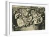 Viennese Humour in a Camp of Reservists in the Carpathian Mountains-Wilhelm Gause-Framed Giclee Print