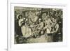 Viennese Humour in a Camp of Reservists in the Carpathian Mountains-Wilhelm Gause-Framed Giclee Print