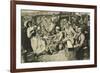 Viennese Humour in a Camp of Reservists in the Carpathian Mountains-Wilhelm Gause-Framed Giclee Print