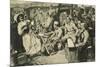 Viennese Humour in a Camp of Reservists in the Carpathian Mountains-Wilhelm Gause-Mounted Giclee Print