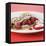 Viennese Raspberry Omelette-Fridhelm Volk-Framed Stretched Canvas